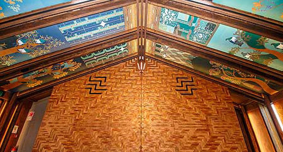 Marae Interior Marae interior